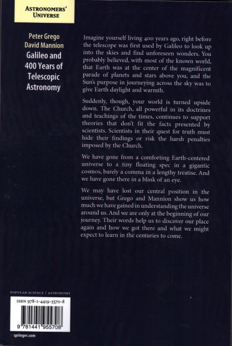 Galileo and 400 Years of Telescopic Astronomy