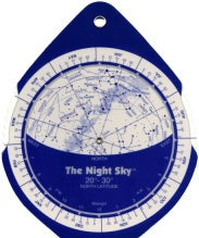 The Night Sky Planisphere 20°-30° Zone - Small