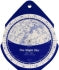 The Night Sky Planisphere 20°-30° Zone - Small