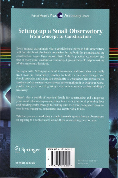 Setting-Up a Small Observatory: From Concept to Construction