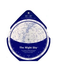 The Night Sky Planisphere 20°-30° Zone - Large